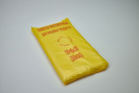 Полиэтиленовый пакет фасовочный с фальцем 18+8х35х7 500/12 наша марка в Волгограде - купить оптом от производителя ПК Котово Полимер